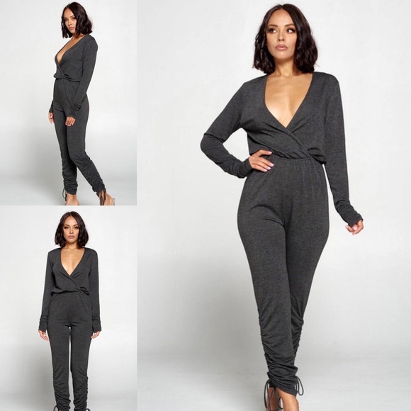 Pants - Smoke grey jumper